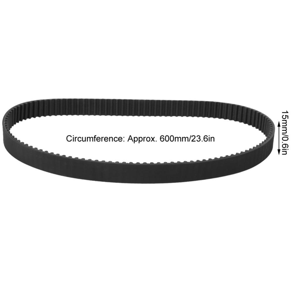 5M-600-15 Synchronous Belt Rubber Electric Bicycle Belt Electric Bike