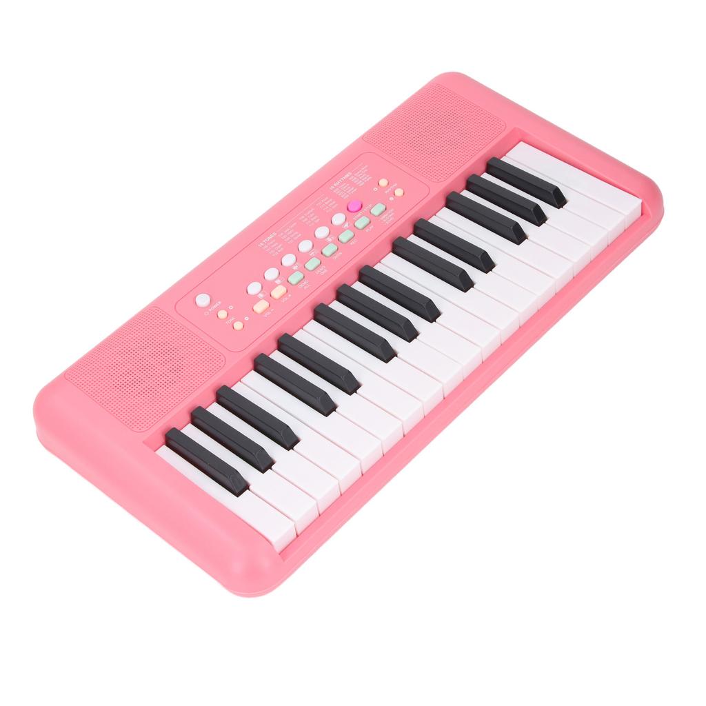 32 Keys Electronic Multifunctional Keyboard 16 Tones and 10 Rhythms 10 Demos Portable Keyboard