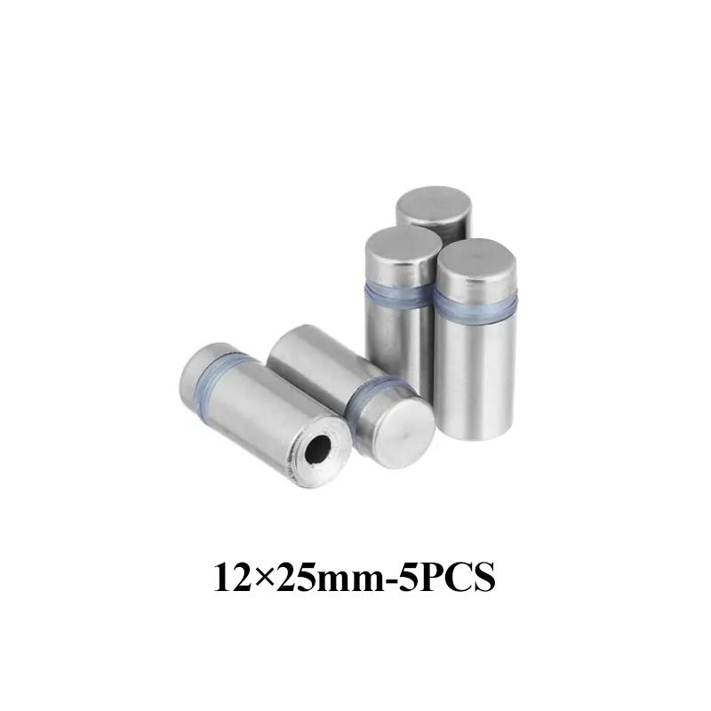 Multiple Size Stainless Steel Glass Fasteners Advertising Board Fixed Nail Durable Spacer Holder Billboard Fixing Screw Standoff