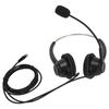 H360DRJ Binaural Phone Headphone Black Noise Canceling Double Sided Headset for Call Centers Online Courses