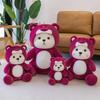 Плюшевая игрушка Медведь с капюшоном Приз из автомата с игрушками: Подарок для детей и декоративная подушка