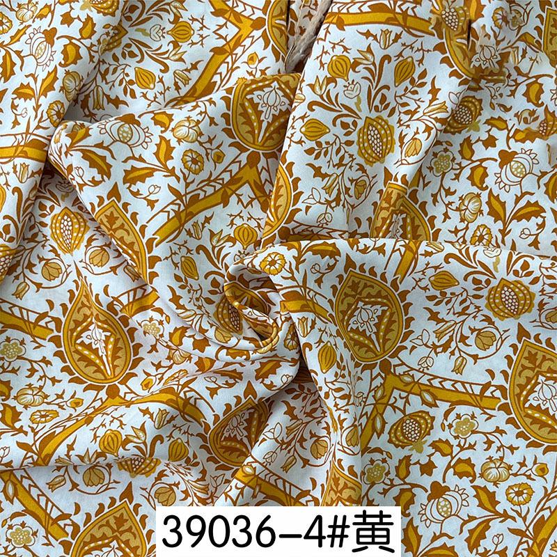 Rayon Fabric Floral Flowers Vintage Liberty Ethnic Soft Summer Pajamas Cloth Sewing Accessories By Meter cortinas jupes