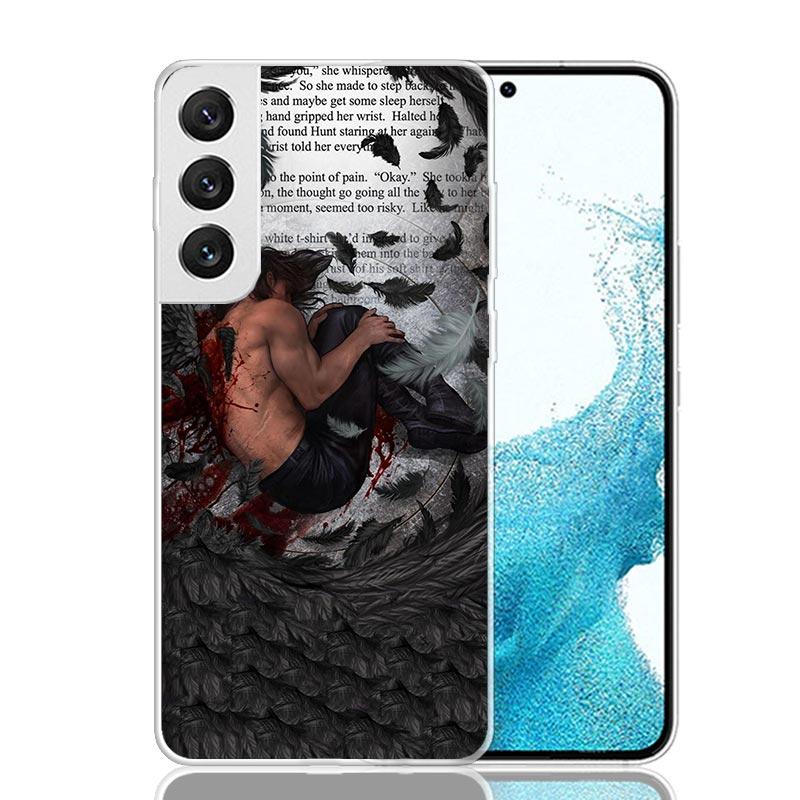 A Court Of Mist And Fury Phone Case For Samsung Galaxy S25 S24 S23 S22 S21 FE S20 Ultra S10 Plus Art Customized Coque Capa S24 S