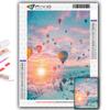 Cross Stitch Kit DIY Diamond Embroidery Hot Air Balloon Diamond Painting Home Decor