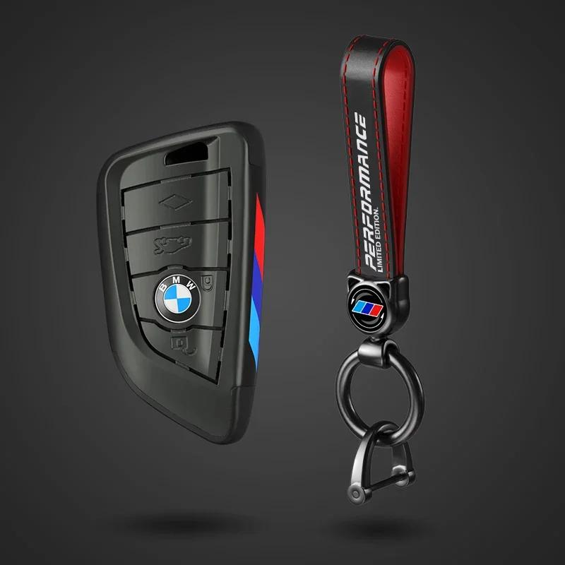 Key Case Cover Fibler Silicone For BMW X1 X3 X4 X5 X6 F15 F16 F48 G30 G38 525 540 740 1 2 5 7 Series 218i Case