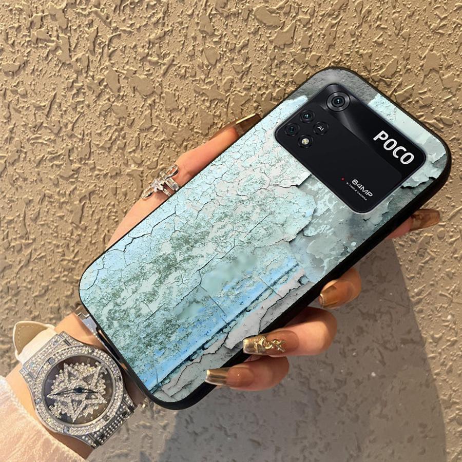 Чехол для телефона Xiaomi Poco M5 F3 F4 F5 M3 M4 Pro X3 X4 X5 C50 C51 C65 Ретро Ржавые пятна