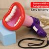 Funny Horn Voice Changer Creative Big Mouth Handheld Changer Megaphone Toy Voice Q5Z2