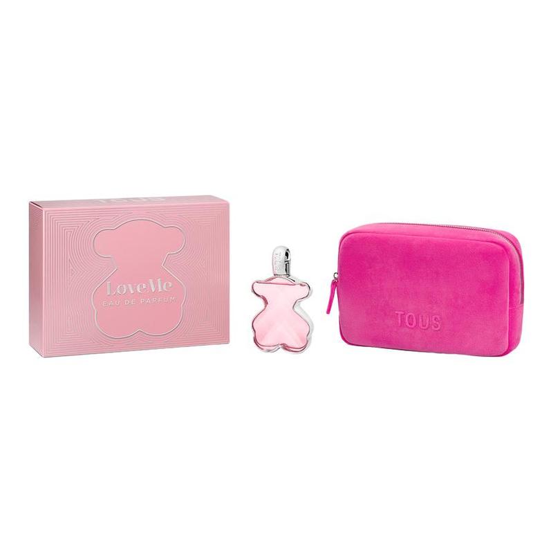 Tous Набор женских духов LoveMe EDP Цветочный и фруктовый + Косметичка LoveMe 90 мл
