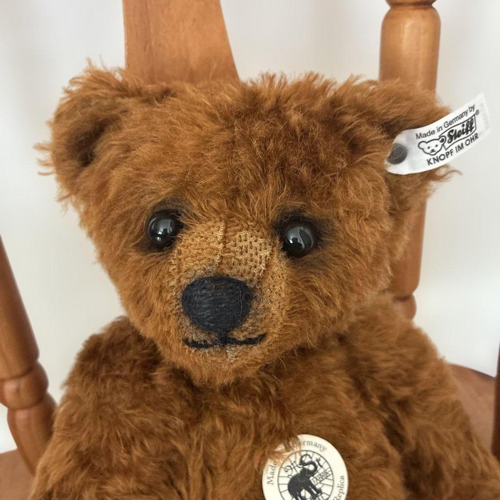 [USED] Steiff Teddy Bear Replica 1906 32cm Made in Germany Antique