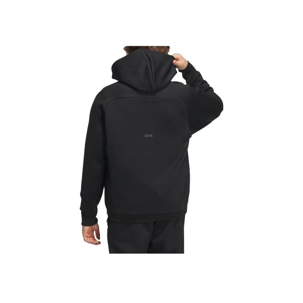 adidas Спортивная одежда ZNE. Флисовая толстовка на молнии Черная IQ1377