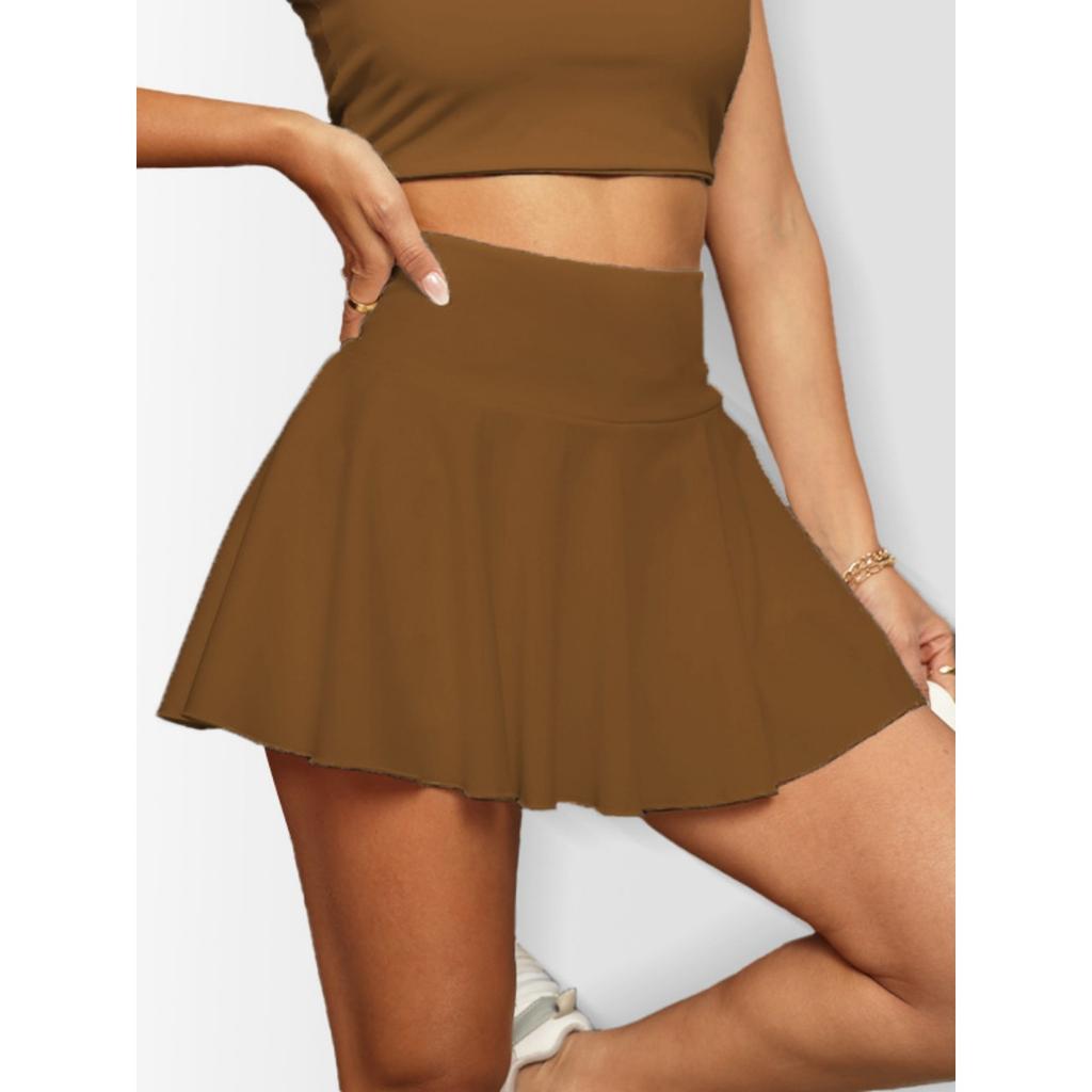 Outdoor Sports Casual Comfortable Versatile Half Skirt, Pleated Skirt Women's Models