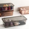 Makeup Brush Holder With Cover Desktop Organizer Cosmetics Storage Storage Box Stationery Container