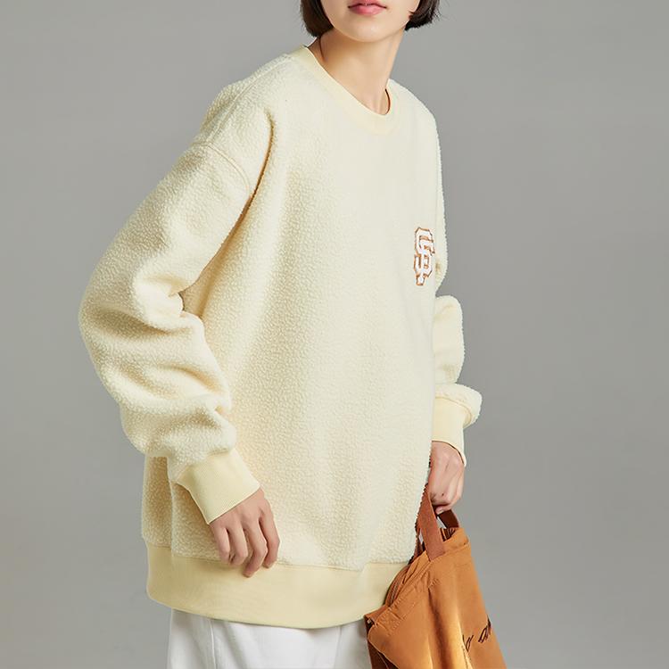 Новая унисекс толстовка MLB светло-желтая 3AMTB0726-14YEL