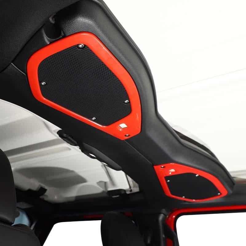 Автомобильный рожок на крышу, украшение, наклейка, наклейка для Jeep Wrangler JL для JT Gladiator 2024 Up, аксессуары для интерьера из АБС-пластика