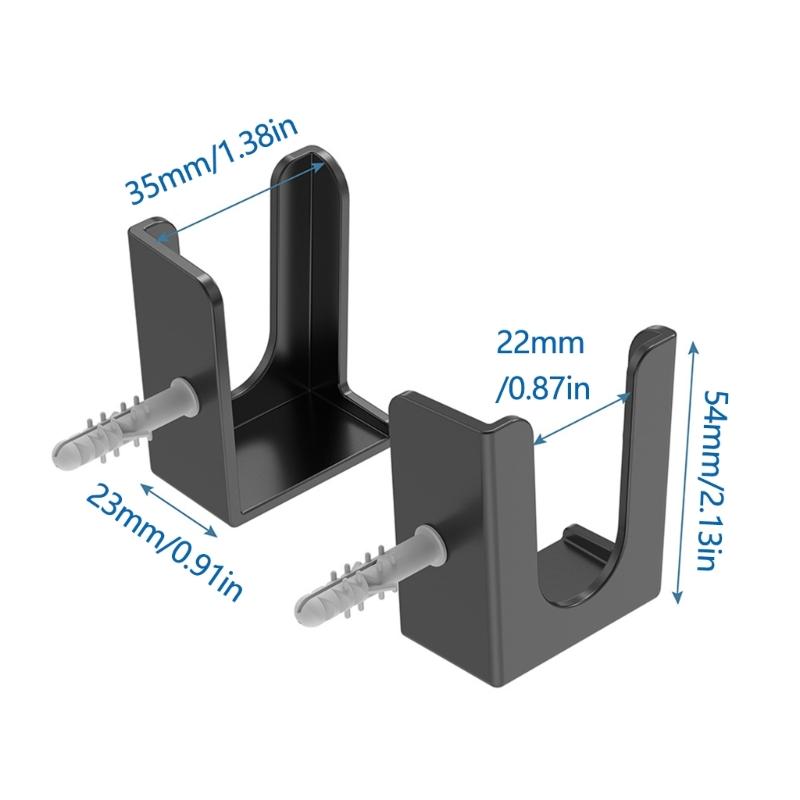 ABS Настенный Держатель для Сетевых Фильтров для Планшетов Смартфонов, Идеально Подходит для Гладких Поверхностей, таких как Мрамор Дерево Стекло Плитка