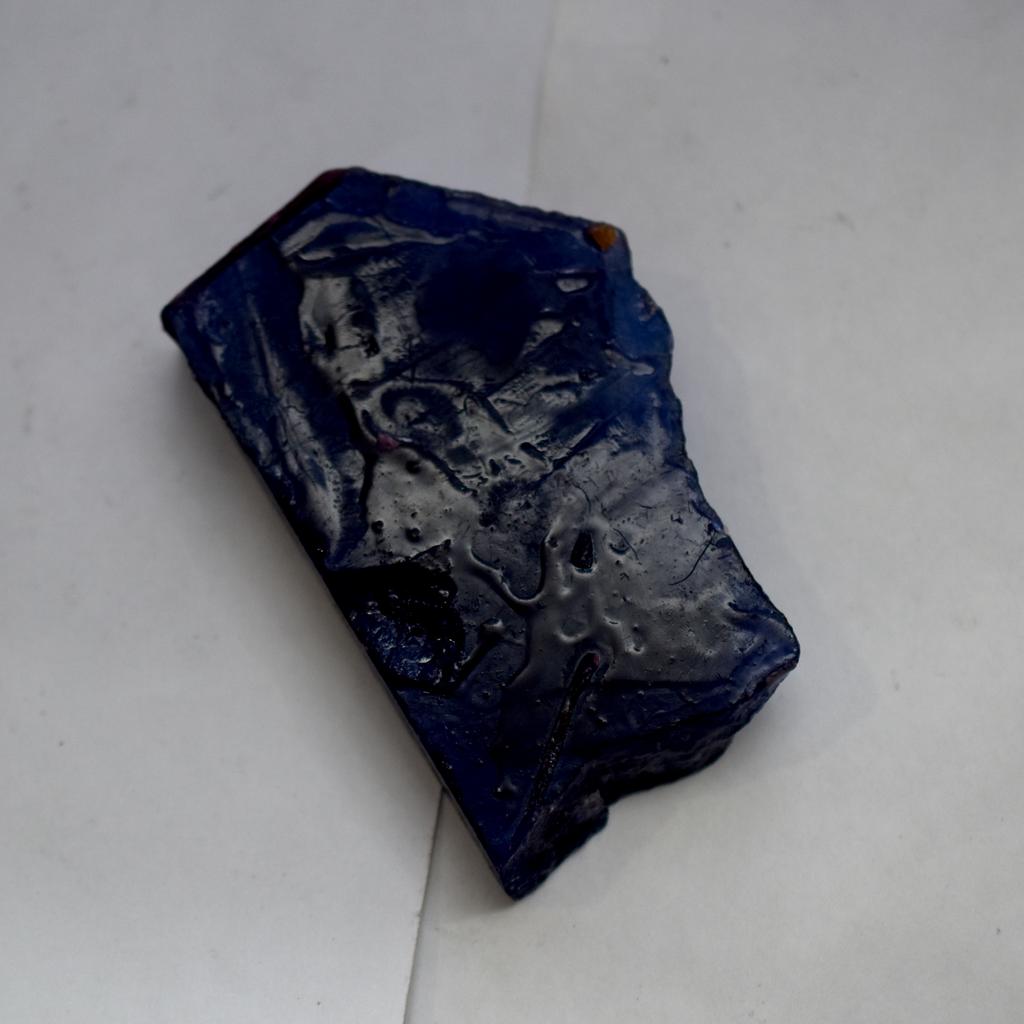Natural Blue Sapphire Loose Gemstone Uncut Raw Rough Raw 673.45 ct September Birthday Birthstone