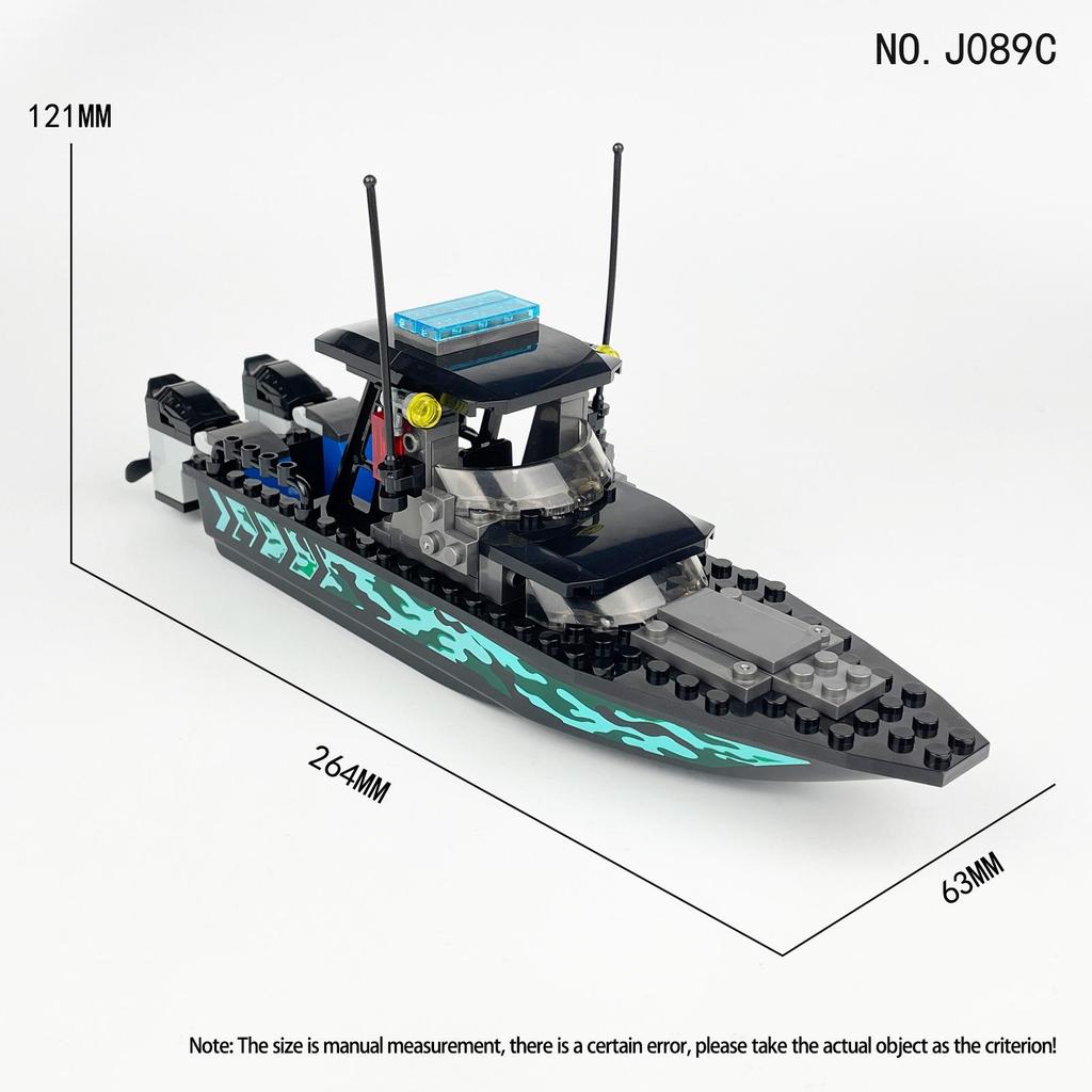 Надувная лодка Строительные блоки: X009 Штурмовой, X003 Патрульный, J089CD Военные аксессуары