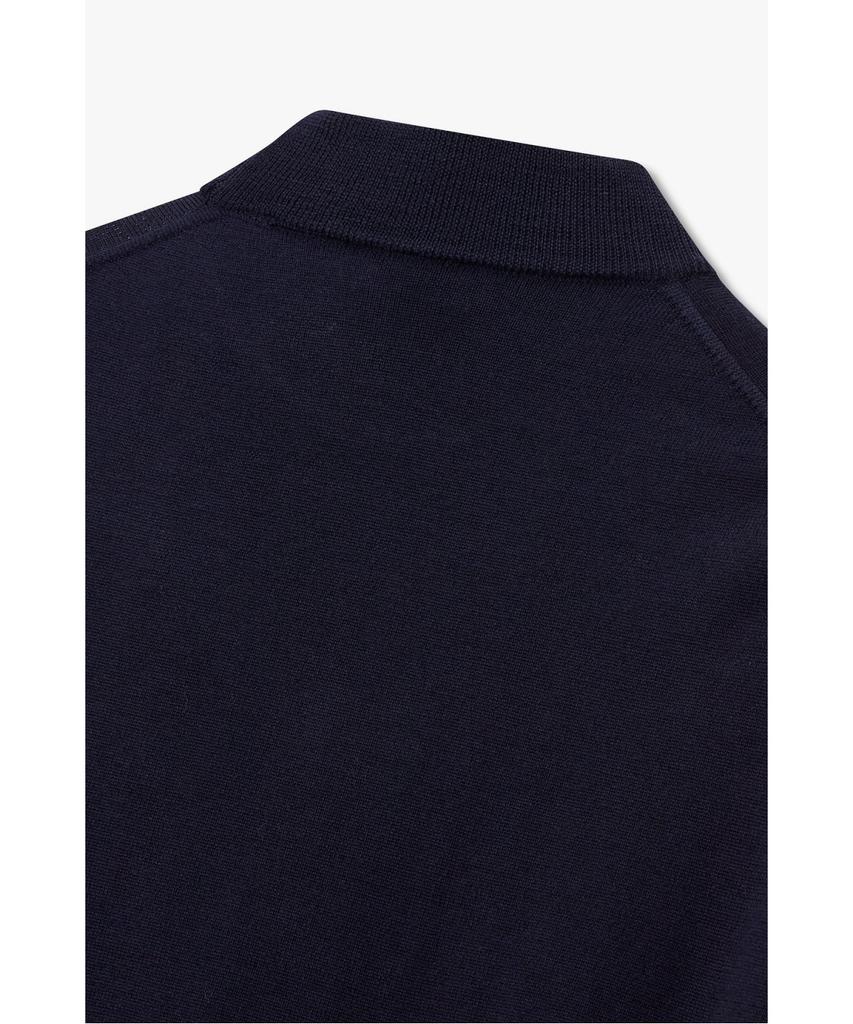 MAN ON THE BOON [Morgano] Mock Neck Wool Knit Pullover_Navy 4715313908