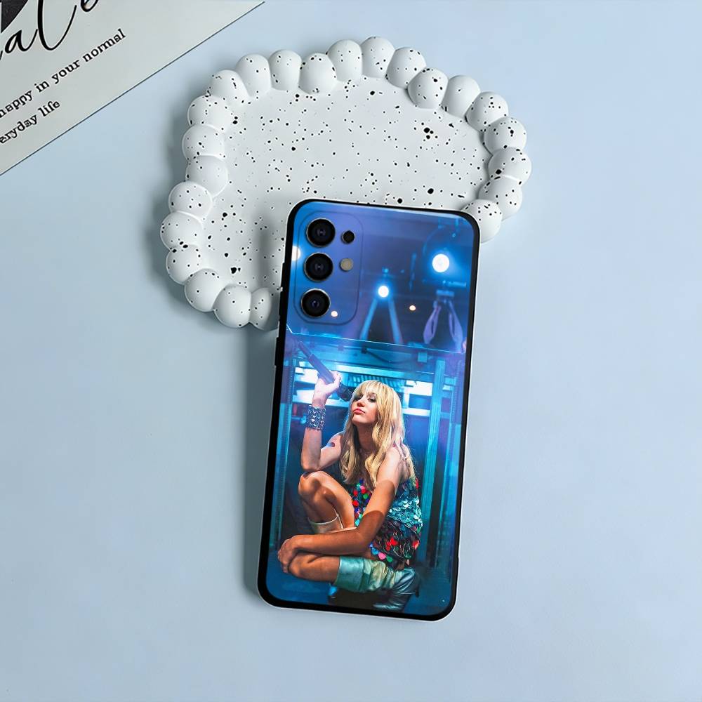 H-Hannah-M- Montana Мягкий силиконовый чехол для Samsung S25, S24, S21, S22, S23, S30, Ultra, S20, Plus, FE, Lite - Черный