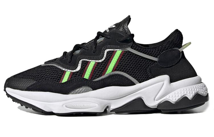 adidas Женские Ozweego 'Black Solar Green' Женские EF0158