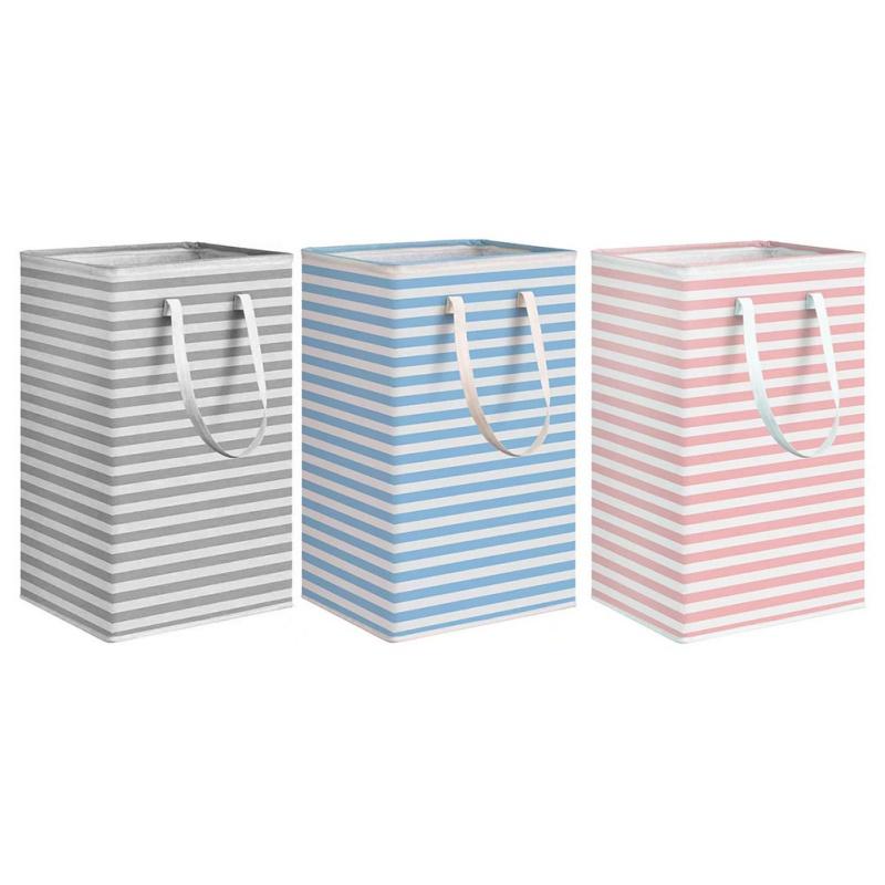 75/100 л Большая складная корзина для белья Водонепроницаемая корзина для грязной одежды с ручкой Складная сумка для хранения одежды и мелочей