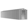 VidaXL Garden Shed, Tool Shed with Handles, Tool Shed with Sloping Roof, Patio Storage Shed, Grey 3188252
