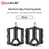 3 Peilin Bearings Pedal Road Bike Mountain Pedal Aluminum Alloy Anti slip Cycling