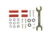 Tamiya Mini 4WD Special Product Aluminum Hex Mount Set Red 95321 10mm/15mm
