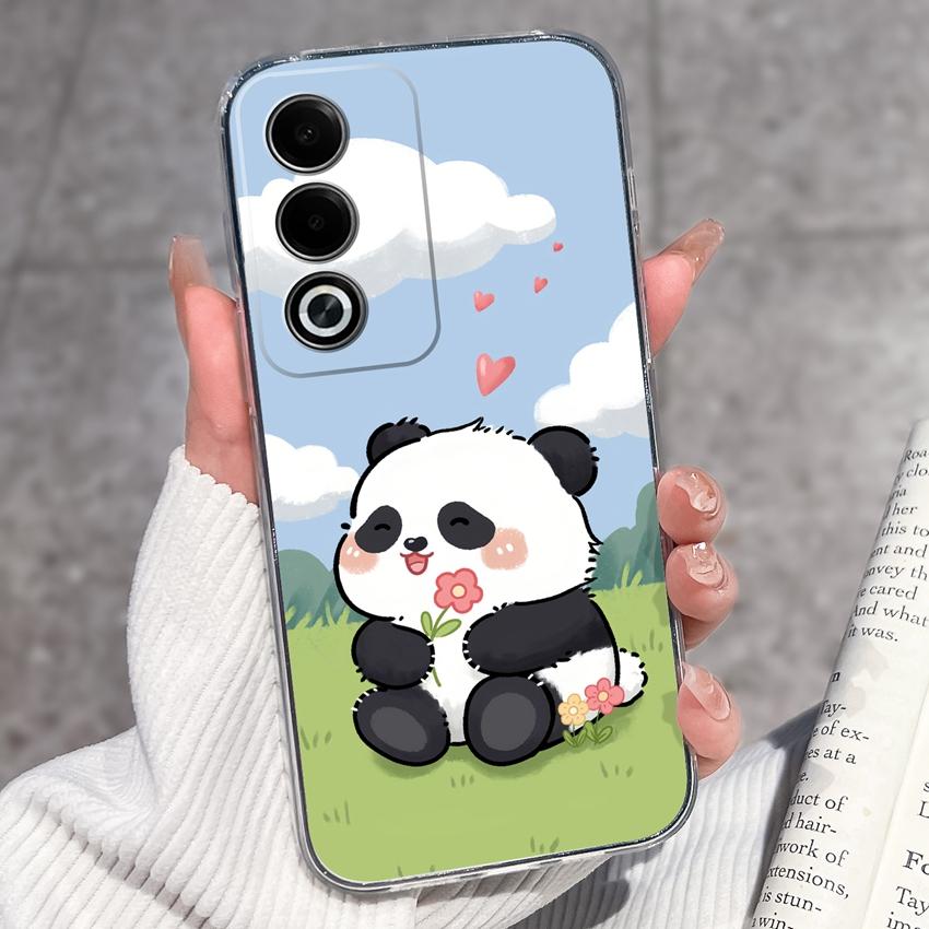 Роскошный противоударный чехол для телефона Oppo A3 A5 A1 Pro A3x AX5 AX5s A7 A8 Ace2 с милыми цветочными узорами, прозрачная защита из ТПУ, задняя крышка для корпуса Oppo