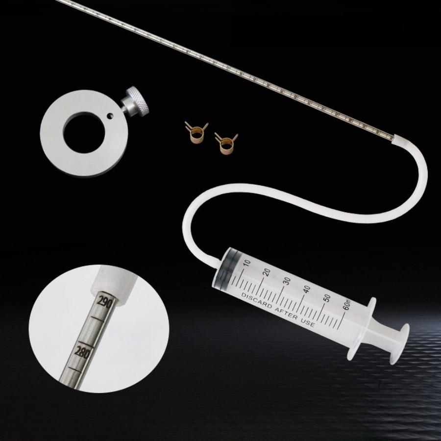 Точные инструменты для измерения уровня масла в мотоциклетной вилке - Устройства для регулировки уровня масла при обслуживании амортизаторов для ремонтных работ