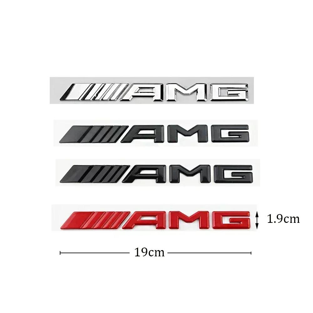 3D ABS Наклейка-буквы на задний багажник автомобиля Для Mercedes Benz AMG A B C E G CLA C63 C63S E53 GT SLK W176 W205 W177 C260L
