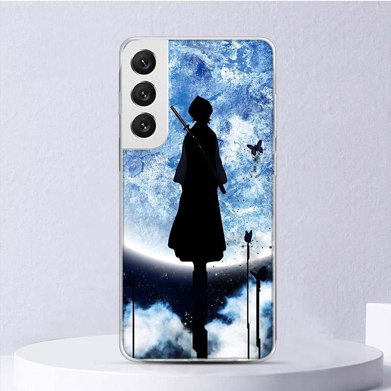 Bleach Кучики Рукия Мягкий Чехол Для Samsung Galaxy S25 S24 S23 S22 Ultra Чехол для Телефона S21 S20 FE S10 Plus S10E S25U Funda Coque