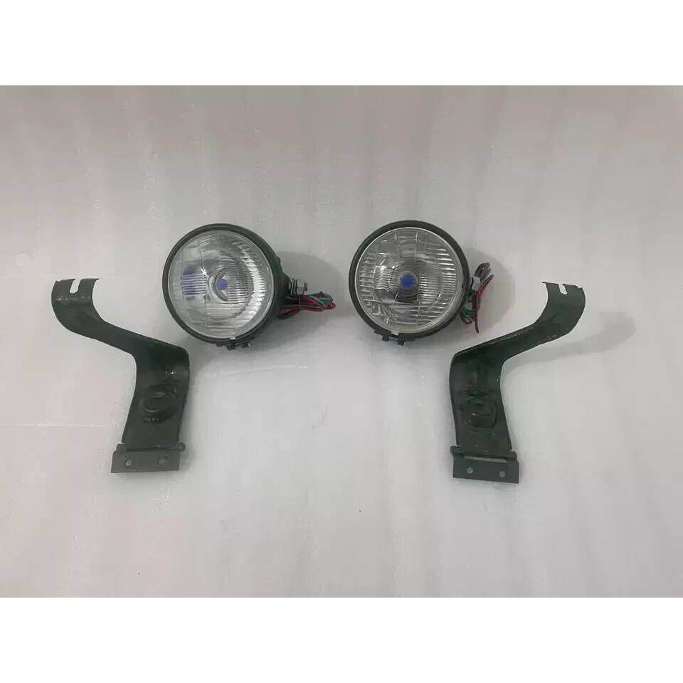 Willys Jeep MB Ford GPW Headlight Light with Bracket Pair Left & Right |Fit For