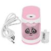 Electric Pencil Sharpener Classroom Cartoon Stationery Auto Stop for Kids ArtistsPink