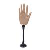 Fake Hand Model Silicone Reusable Nail Art Practice Hand with Fixing Rack for Beginner Practice