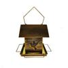 Windproof Hanging Metal Bird Feeder Iron Wildlife Shelter Bird Feeding Station  Garden Setting