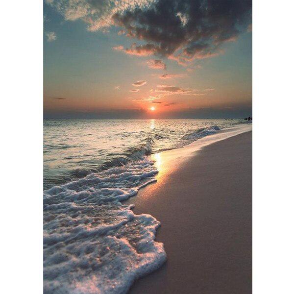 DIY Алмазная вышивка Отражение воды 5D Полный круг Алмазная картина Современное животное Вышивка крестом