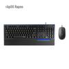Проводная клавиатура и мышь Rapoo NX2000