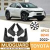 Mud Flaps For Toyota BZ4X 2022 MudFlaps Front Rear Fender Car