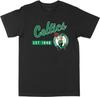Футболка Philcos NBA Boston Celtics Черного Цвета Премиум Хлопок