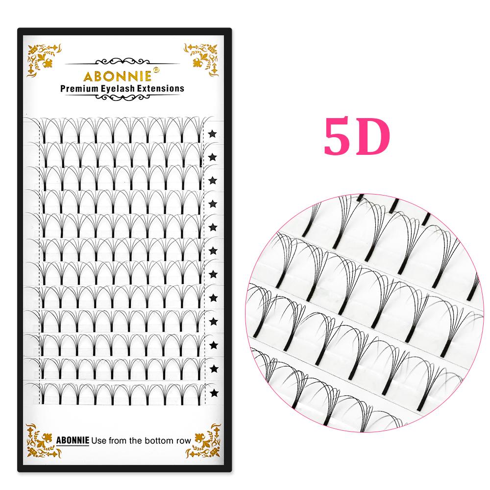3D/4D/5D/6D готовые объемные ресницы с длинным стержнем, вееры D Curl Lashes, русские объемные ресницы, принадлежности для наращивания