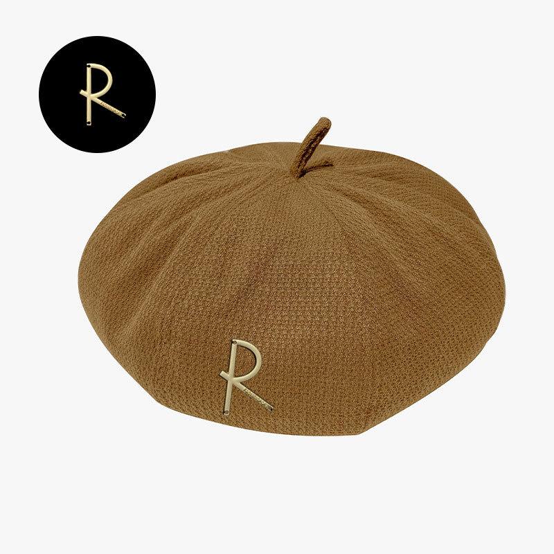 Британский Ретро Берет Женский Весенне-Осенний Вязаный Литературный Шляпа Художника Корейская Версия Универсальная Теплая Шапка