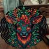 10 Inch Hanging Wind Spinner Colorful Reindeer Design Wind Chime with 360 Degree Hook for Spring Summer Balcony Garden Decor Gift