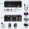 2-портовый KVM-переключатель DisplayPort с USB 3.0 концентратором