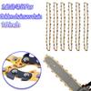 1/2/3/4/6pcs 16 Inch Chainsaw Saw Chain Logging Blade Pruning Electric Saw Chain Accessories 59 Drive Link 29 Cutter 3/8" LP Pitch .050"