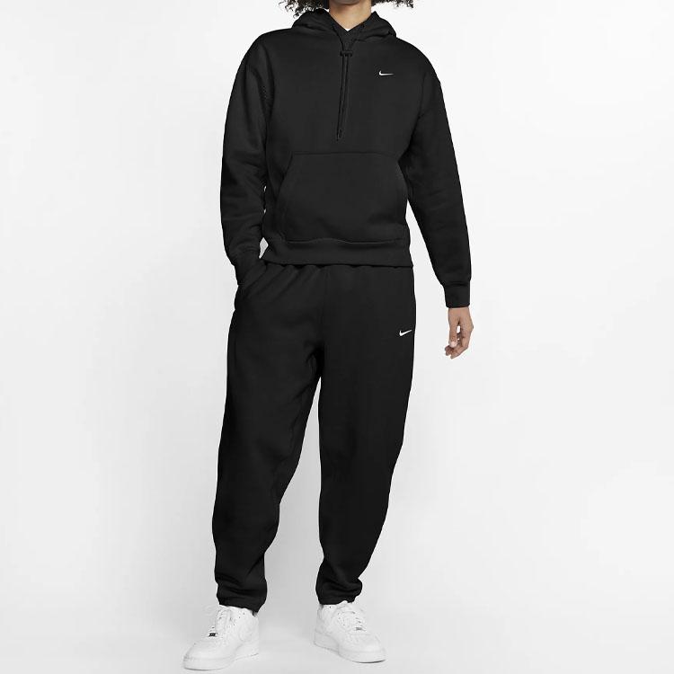 Nike Теплые спортивные штаны для бега на флисовой подкладке Lab, мужские брюки, черные DA0330-010