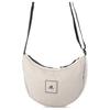 New Adidas Polyester Shoulder Bag, Crossbody Bag Unisex Light Gray IV9830
