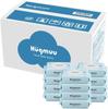 Wet Wet Baby Butt Wipes Hugmuu Moisture of 60 Wipes, Thick, Towel-like Tissues, [Hugmuu] Wet, 99% (Set Minis)