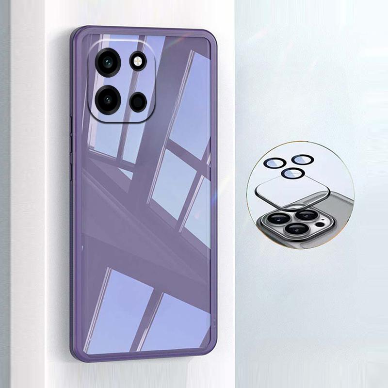 For OnePlus Turbo 6 6V Case Camera Protection Semi Transparent Soft Silicone Shockproof with Lens Protector Films for OnePlus Turbo 6V 6 Back Cover