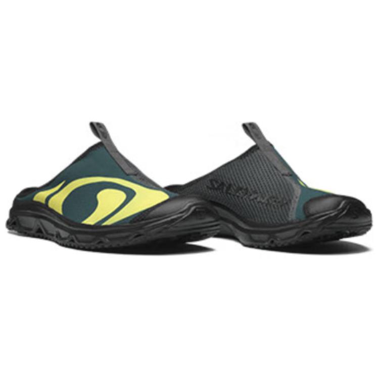 SALOMON Rx Slide 3.0 Сезонные Мягкие Удобные Нескользящие Шлепанцы с Открытым Носком Унисекс шлепанцы Зеленый 475807